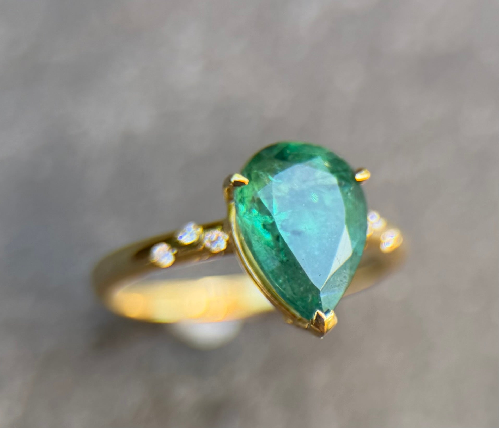 Fern: 2.75 CT Emerald Ring