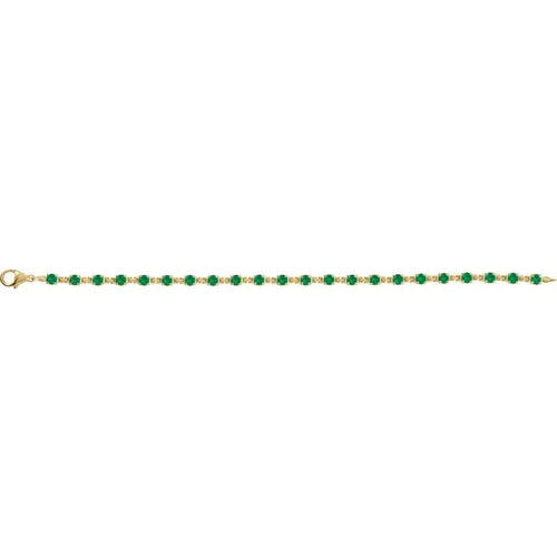 Emerald Tennis Bracelet