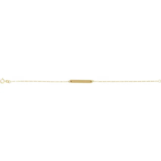 Engravable Bar Fiagro Bracelet