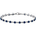 Sapphire Tennis Bracelet